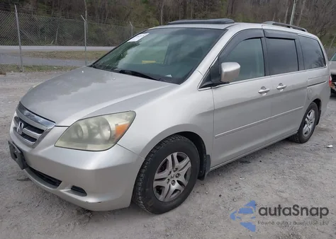 2005 Honda Odyssey Ex-L z USA, uszkodzony, nr VIN 5FNRL38795B065102